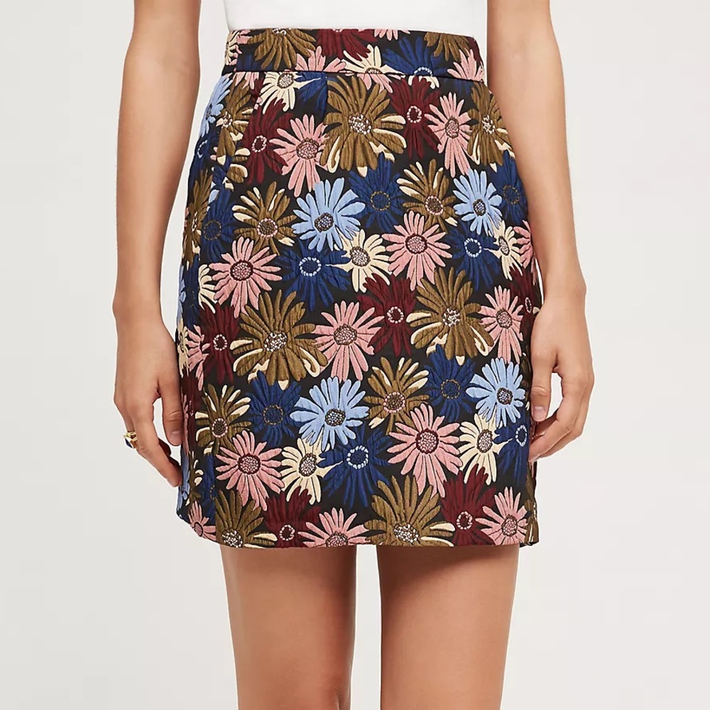 Anthropologie Maeve Floral Fall Skirt ❤️
